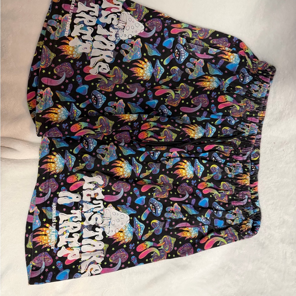 Vibrant Graphic Men's Shorts